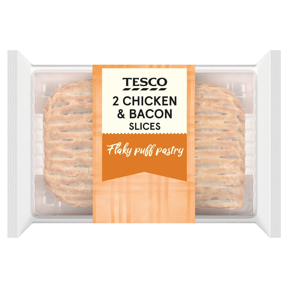 Tesco 2 Chicken & Bacon Slices 300g
