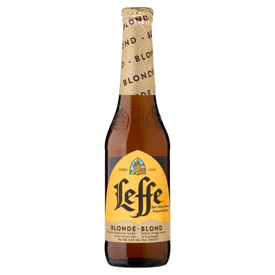 Leffe Blonde eredeti belga apátsági világos sörkülönlegesség 6,6% 0,33 l  1. kép
