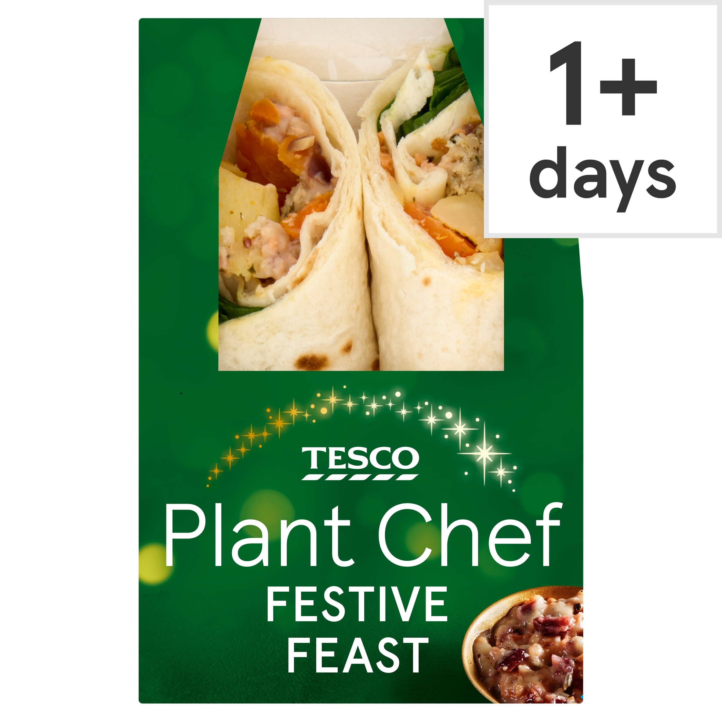 Tesco Plant Chef Festive Feast Wrap