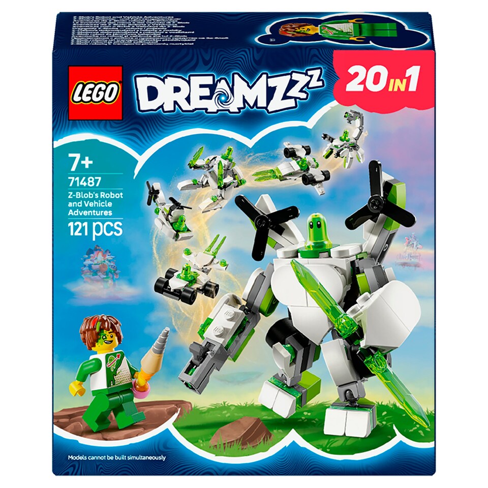 obrázok 1 z LEGO DREAMZzz 71487 Z-Blobove dobrodružstvá s robotmi a vozidlami