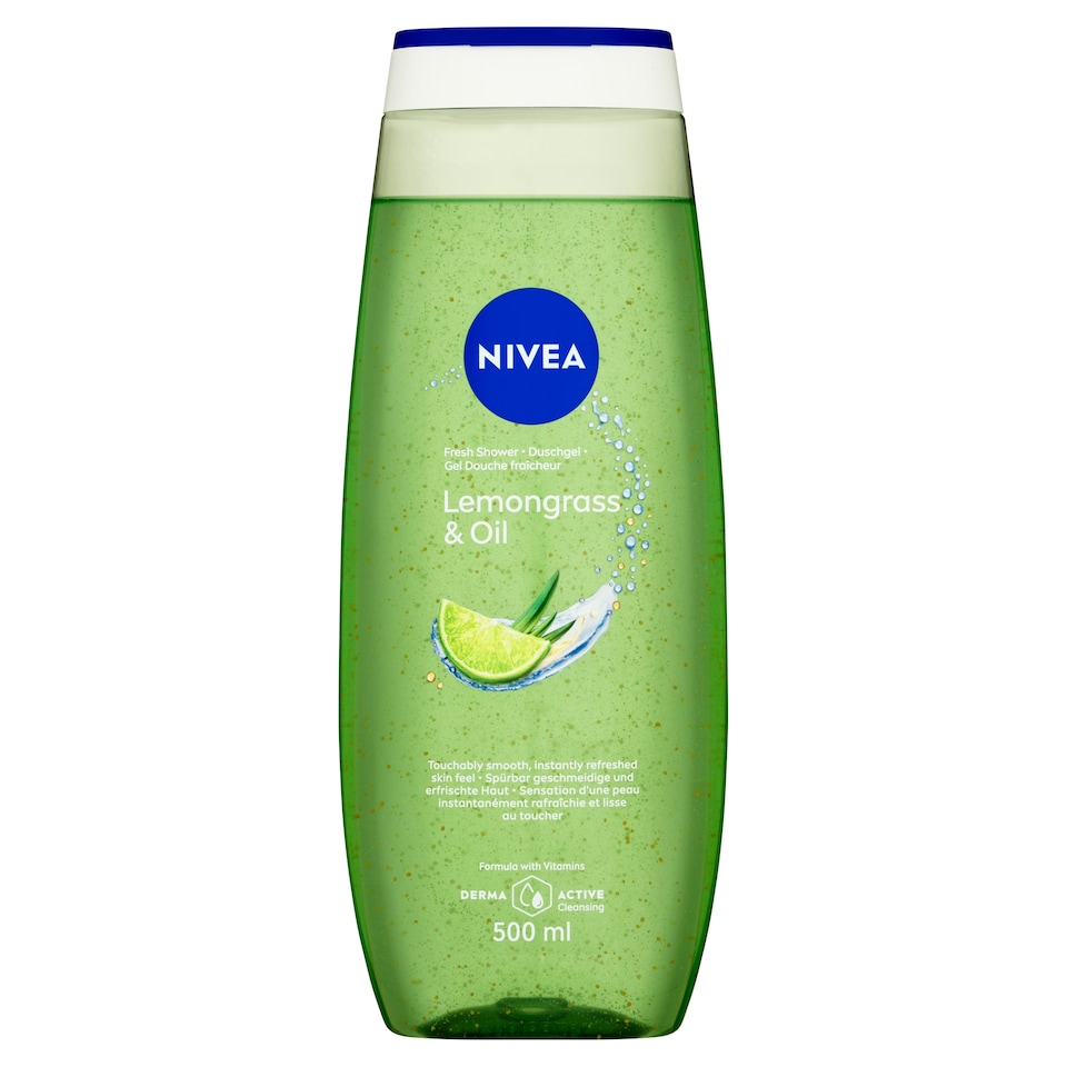 Obrázek 1 pro produkt Nivea Lemongrass & Oil Osvěžující sprchový gel 500ml