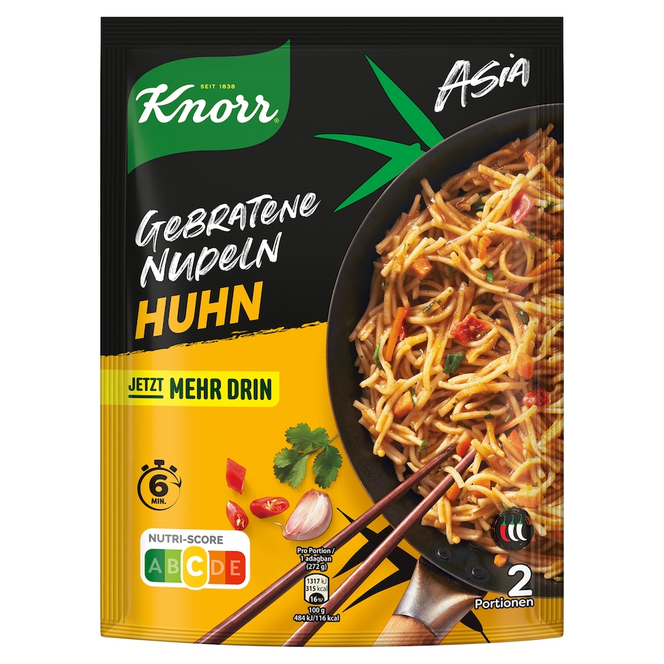 Knorr tésztás készétel ázsiai csirkés 134 g