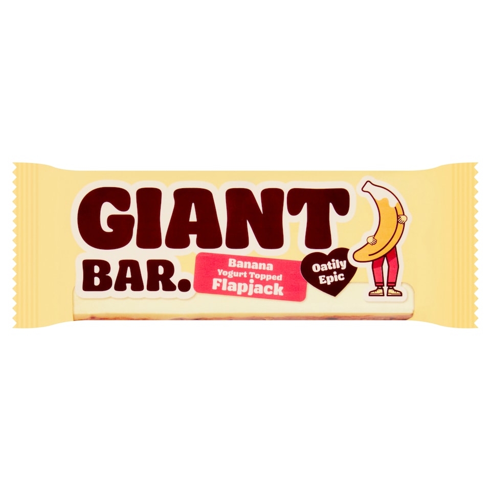 Ma Baker Giant Banana Yoghurt Oat Bar 100G