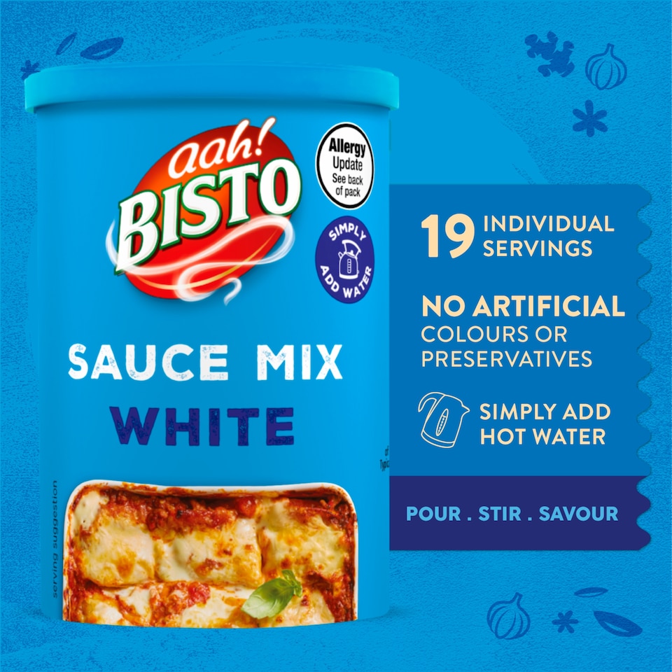 image 1 of Bisto White Sauce Mix 185G