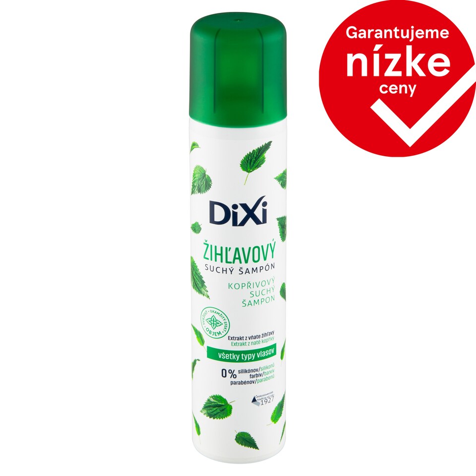Dixi Žihľavový suchý šampón 200 ml