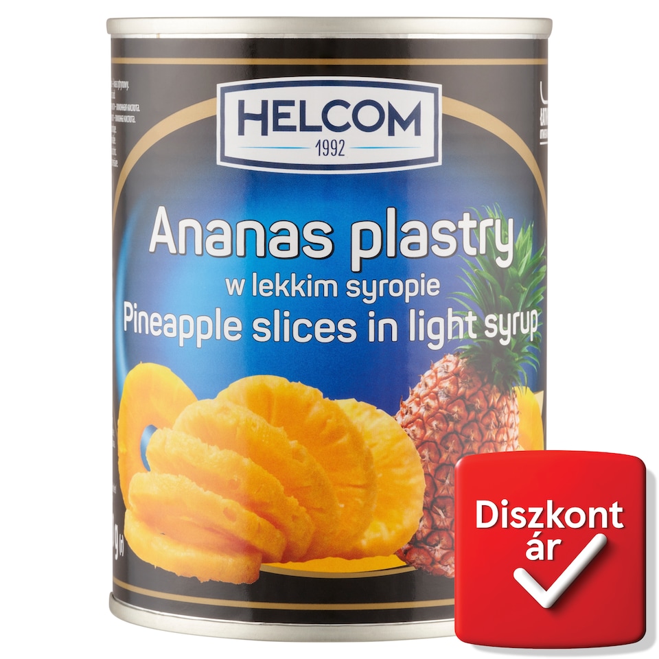 image 1 of Helcom Pineapple Slices in Light Syrup 565 g
