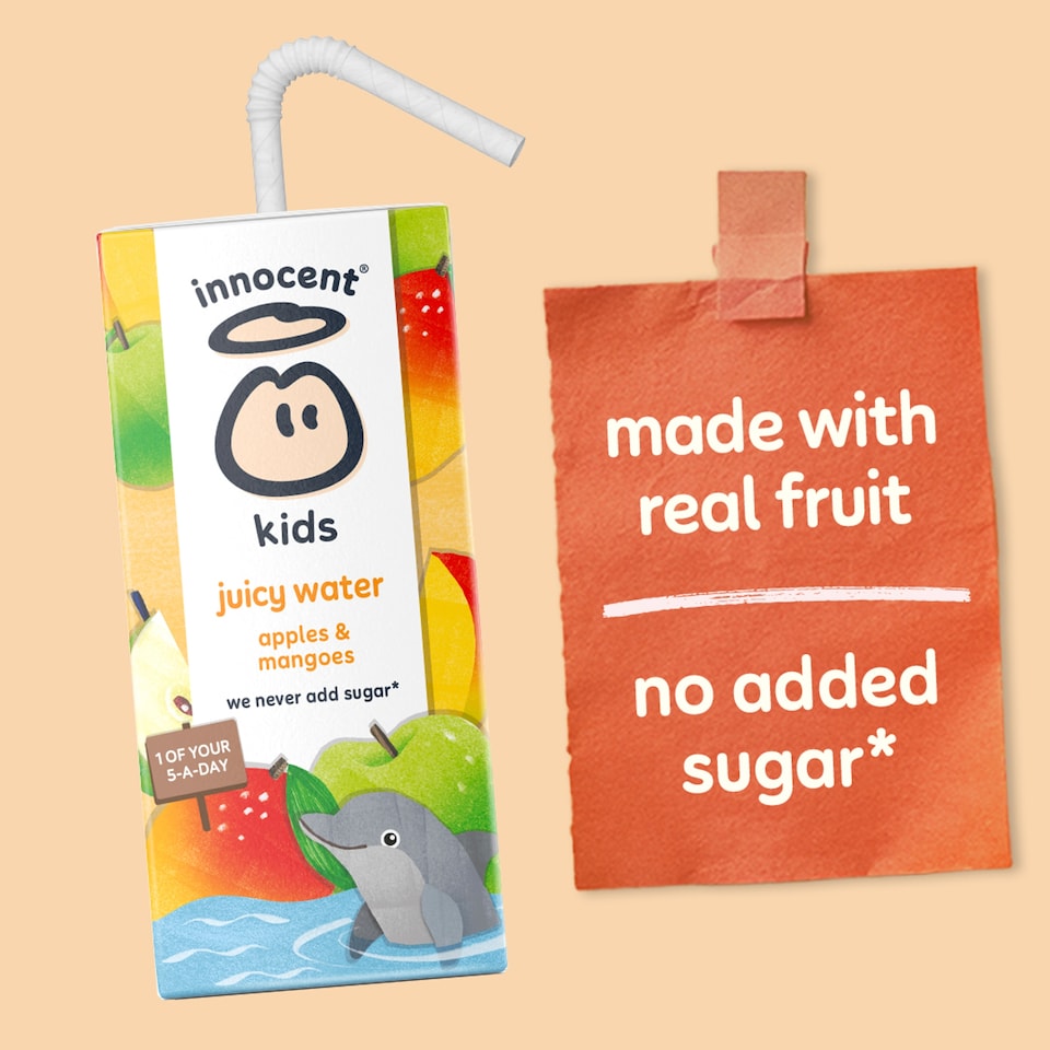 image 1 of innocent Kids Juicy Water Apple and Mango 3 x 200ml