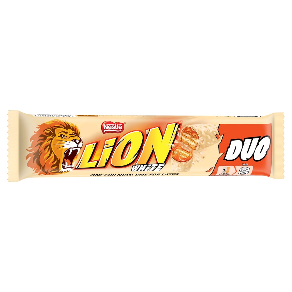 image 1 of Lion White Duo Chocolate Bar 60g
