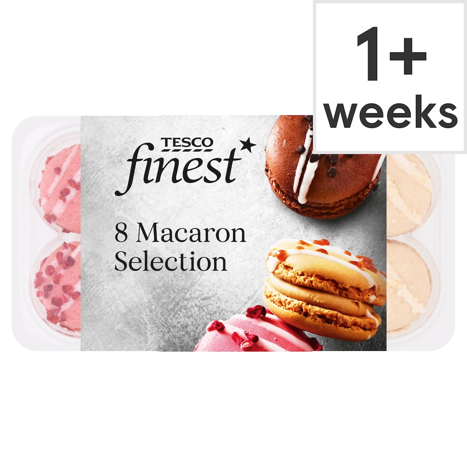 Tesco Finest 8 Macaron Selection 90g