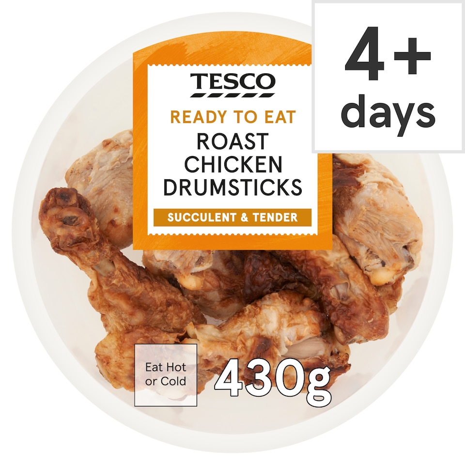 Tesco Roast Chicken Drumsticks 430g