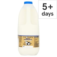Calon Wen Organic Whole Milk 2 Litres