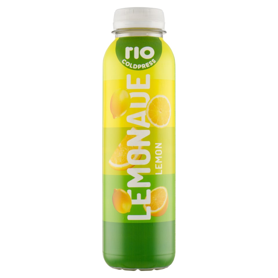 RIO Lemonade szénsavmentes gyümölcsital közvetlenül hidegen préselt citromléből és péppel 400 ml  1. kép