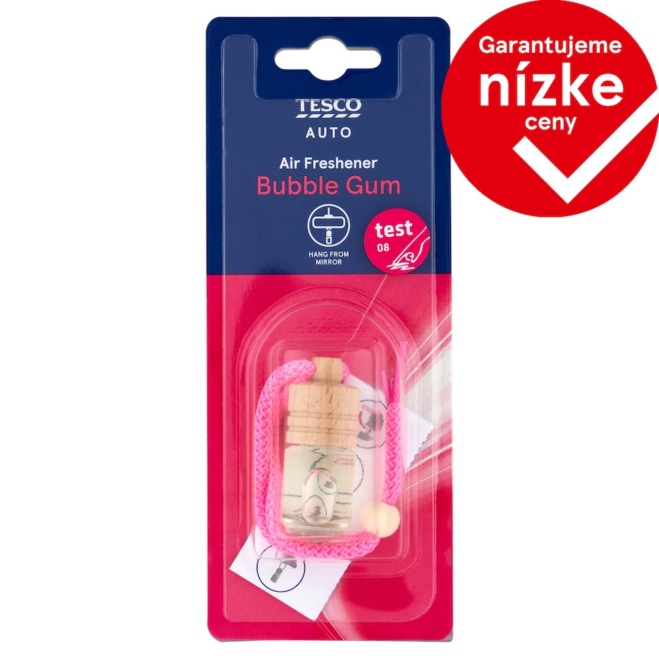 Tesco Auto Osviežovač vzduchu žuvačka 5 ml