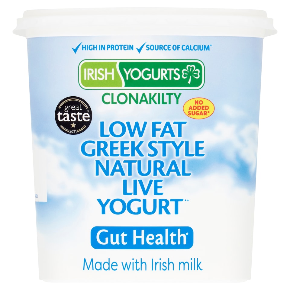 Irish Yogurts Low Fat Grk/Style Natural 1Kg