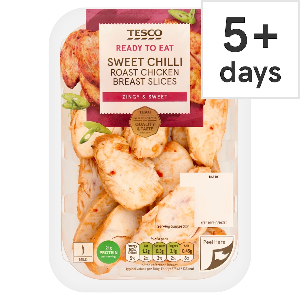 Tesco Sweet Chilli Roast Chicken Slices 160g