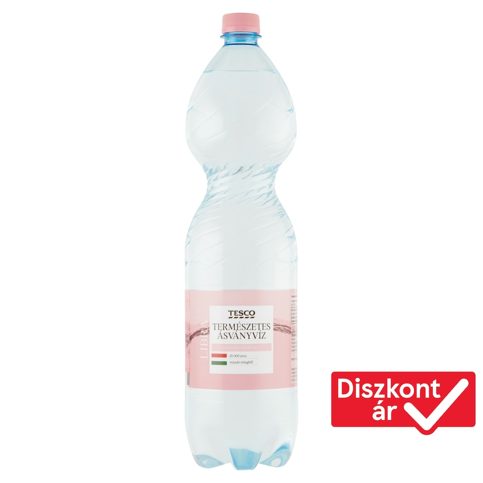 image 1 of Tesco Zafír/Libra Non-Carbonated Natural Mineral Water 1,5 l