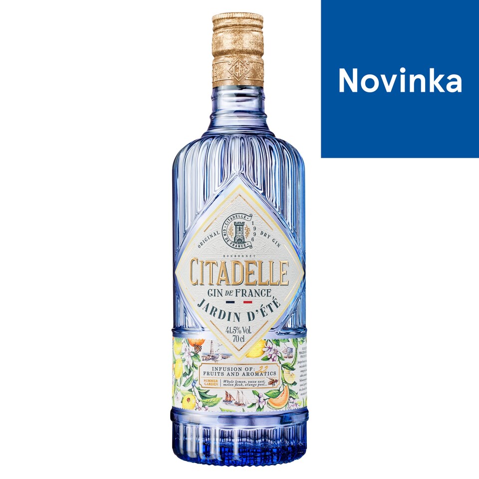 Citadelle Jardin D´été Dry Gin 41,5% 0,7 l