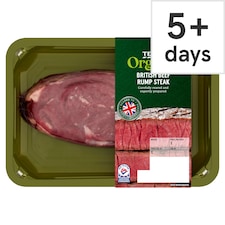 Tesco Organic Beef Small Rump Steak