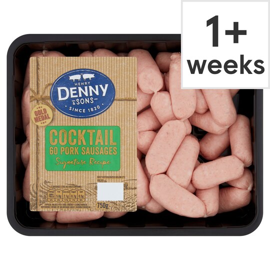 Denny Cocktail Sausages 750G Tesco Groceries