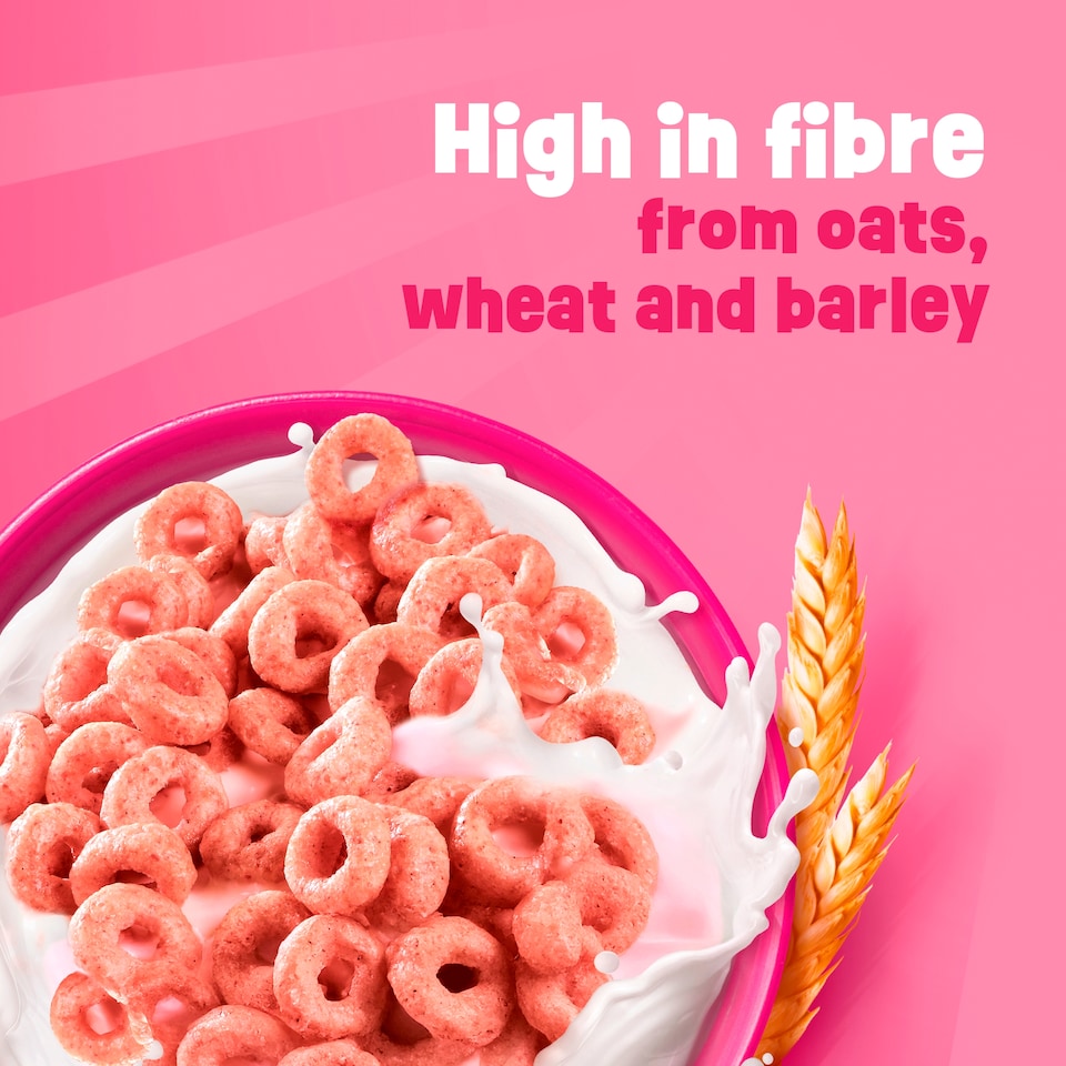image 1 of Nestlé Cheerios Very Berry Multigrain Hoop Breakfast Cereal 435g