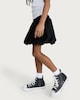 image 3 of F&F Girls Pure Cotton Bubble Hem Skirt in Black