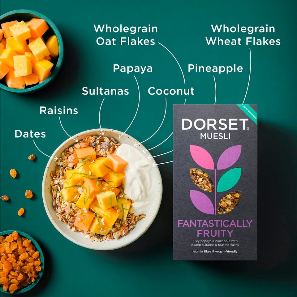 Dorset Fantastically Fruity Muesli 500g - Tesco Groceries
