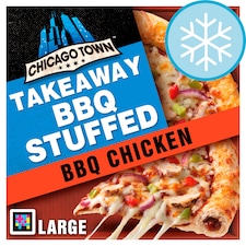 Chicago Town Takeaway Stuffed Crust BBQ Chicken Pizza 668g