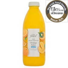Tesco Finest 100% Freshly Squeezed Smooth Orange Juice 1 Litre