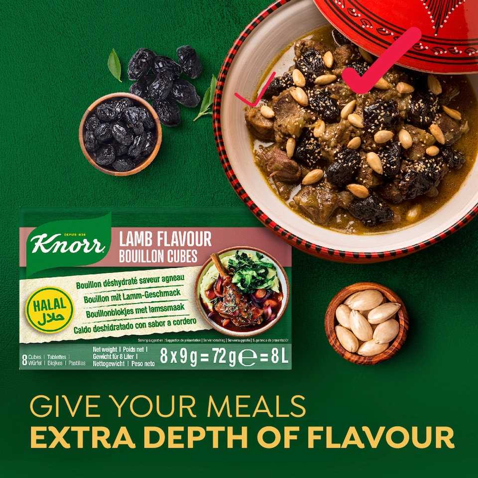 image 1 of Knorr Lamb Bouillon Stock Cubes 8 Pk 72g