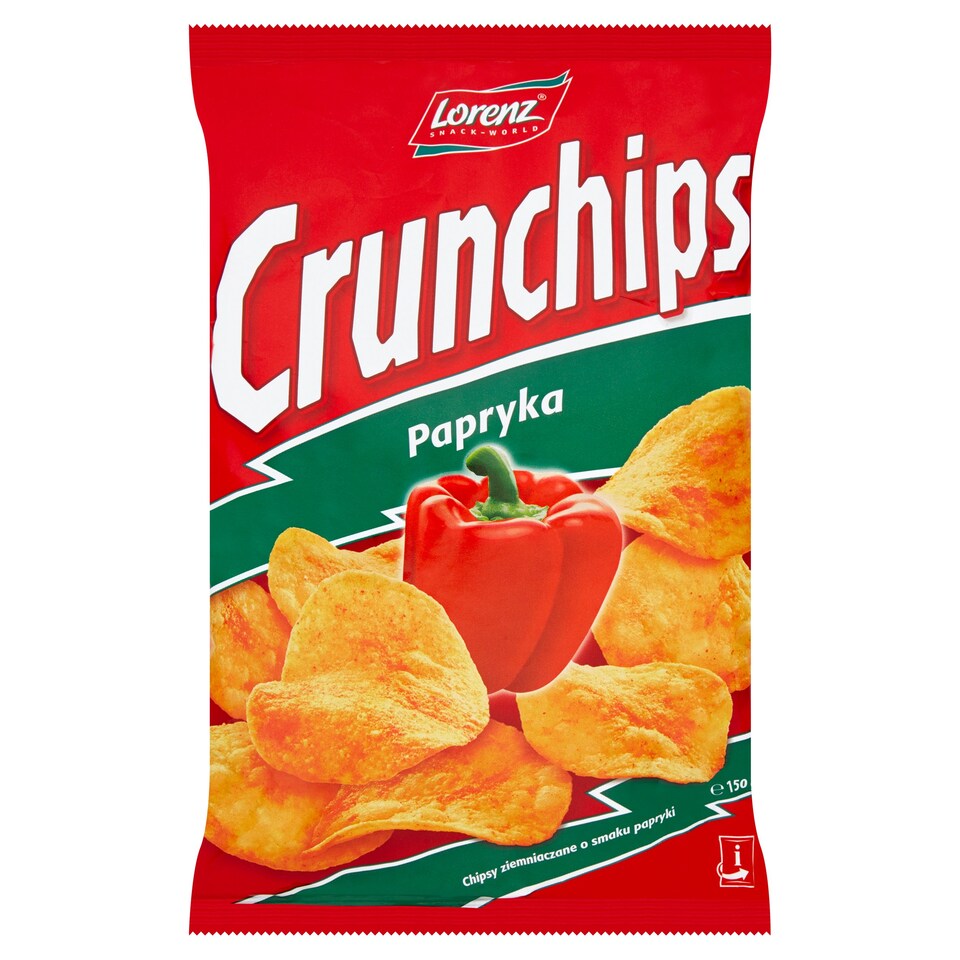 Crunchips Paprika Crisps 150G
