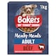 image 1 of Bakers Complete Meaty Meals Rich In Beef 1000G