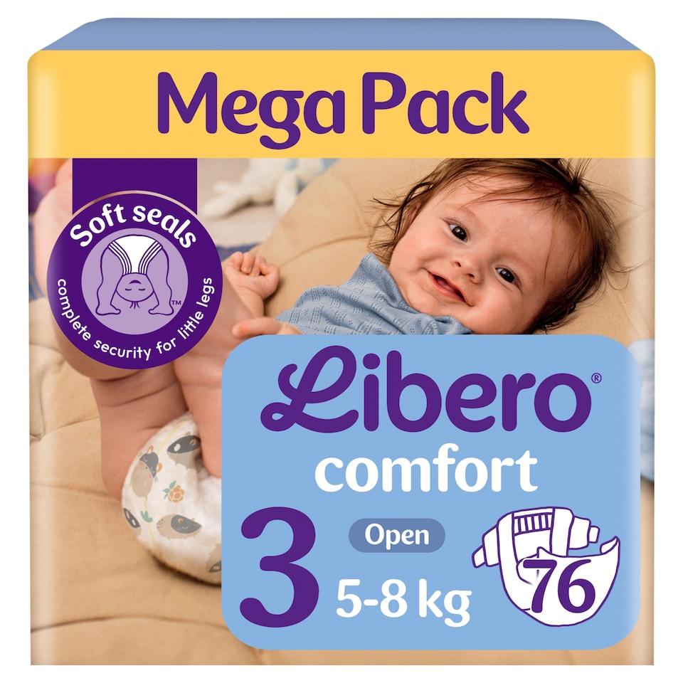 Libero Comfort pelenka, méret: 3, 5-8 kg, 76 db  1. kép