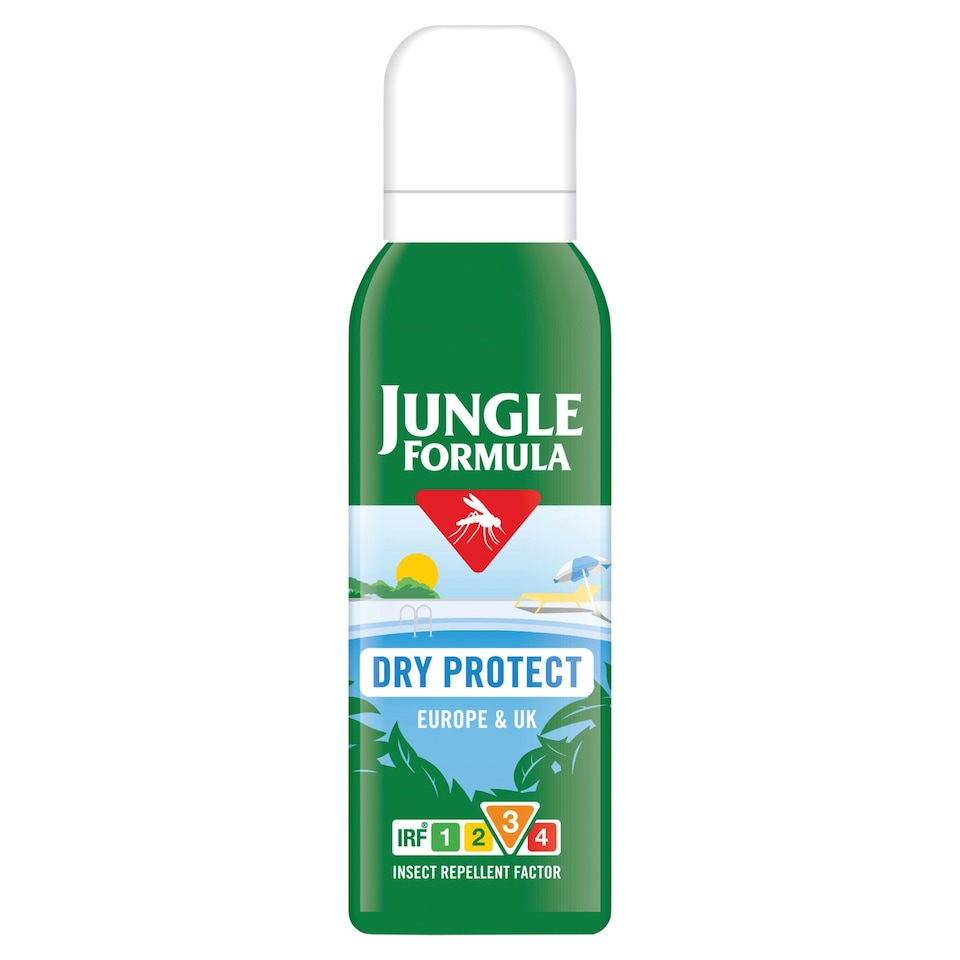 image 1 of Jungle Formula Dry Protect Insect Repellent 125ml