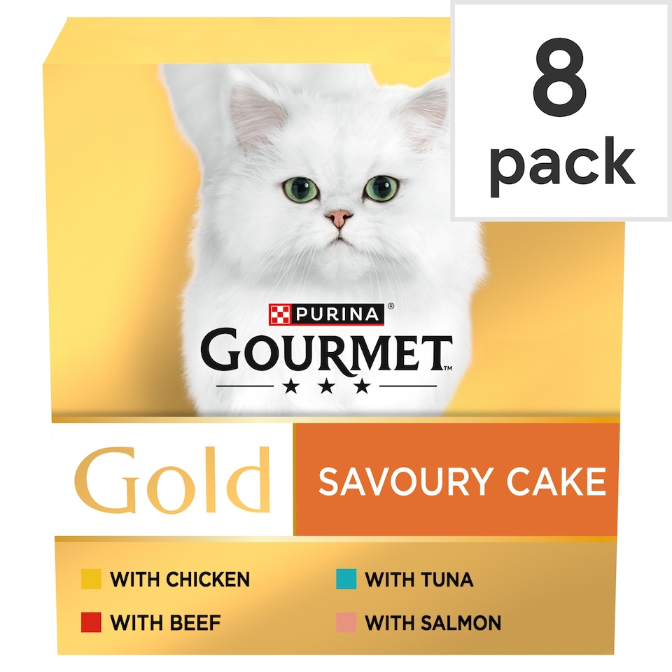 Gourmet Gold Savoury Cake Mixed 8X85g