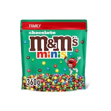 M&M's Minis Milk Chocolate Family Pouch Bag 360g