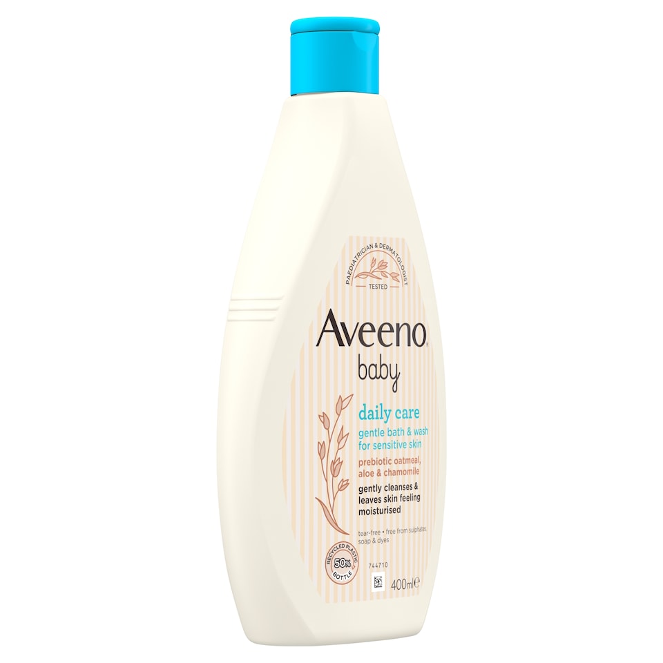 image 1 of Aveeno Baby Daily Care Gentle Bath & Wash For Sensitive Skin 400ml
