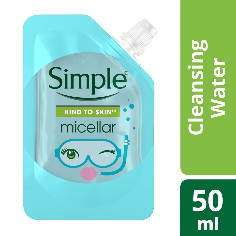 image 1 of Simple Mini Micellar Cleansing Water 50Ml