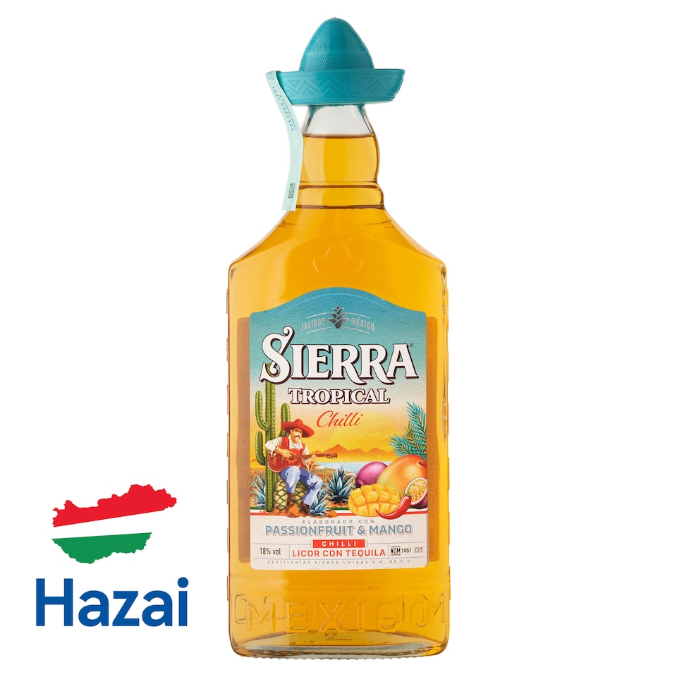 Sierra Tropical Liqueur Made with Blanco Tequila 18% 0,7 l