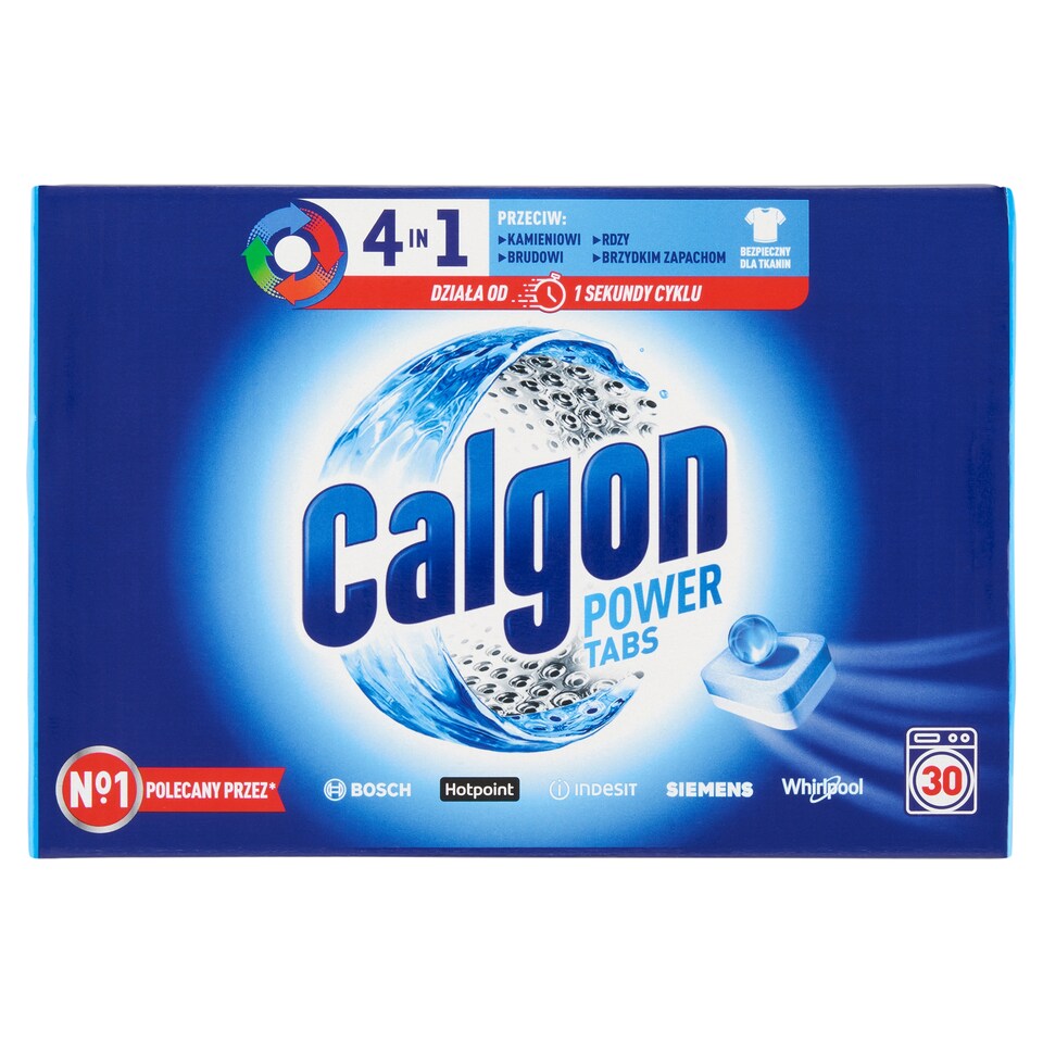obrázok 1 z Calgon 4 v 1 Power tablety 30 praní 390 g