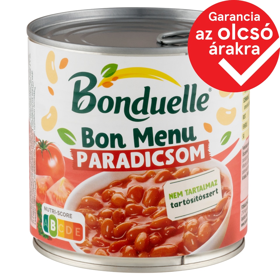 Bonduelle Bon Menu Paradicsom fehérbab paradicsommártásban 430 g