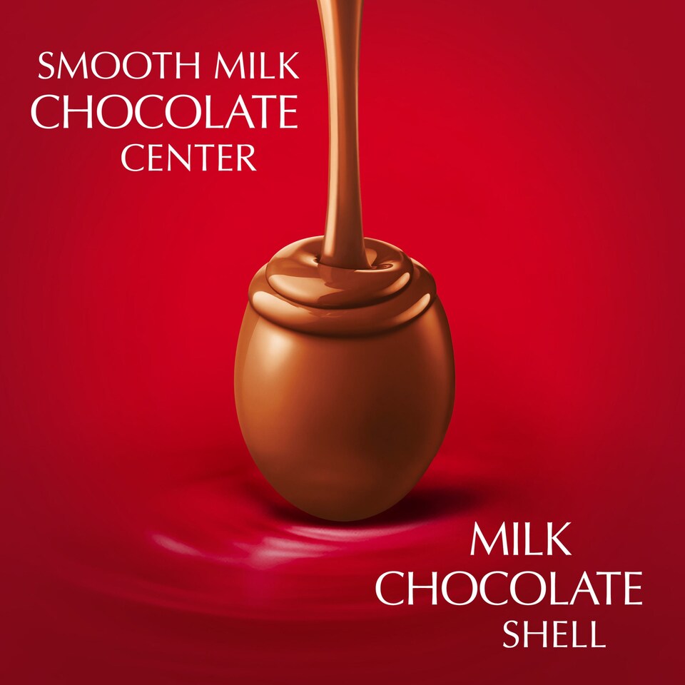 image 1 of Lindt Lindor Milk Chocolate Eggs 80G