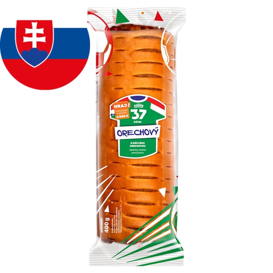 Penam Závin s náplňou orechovou 400 g