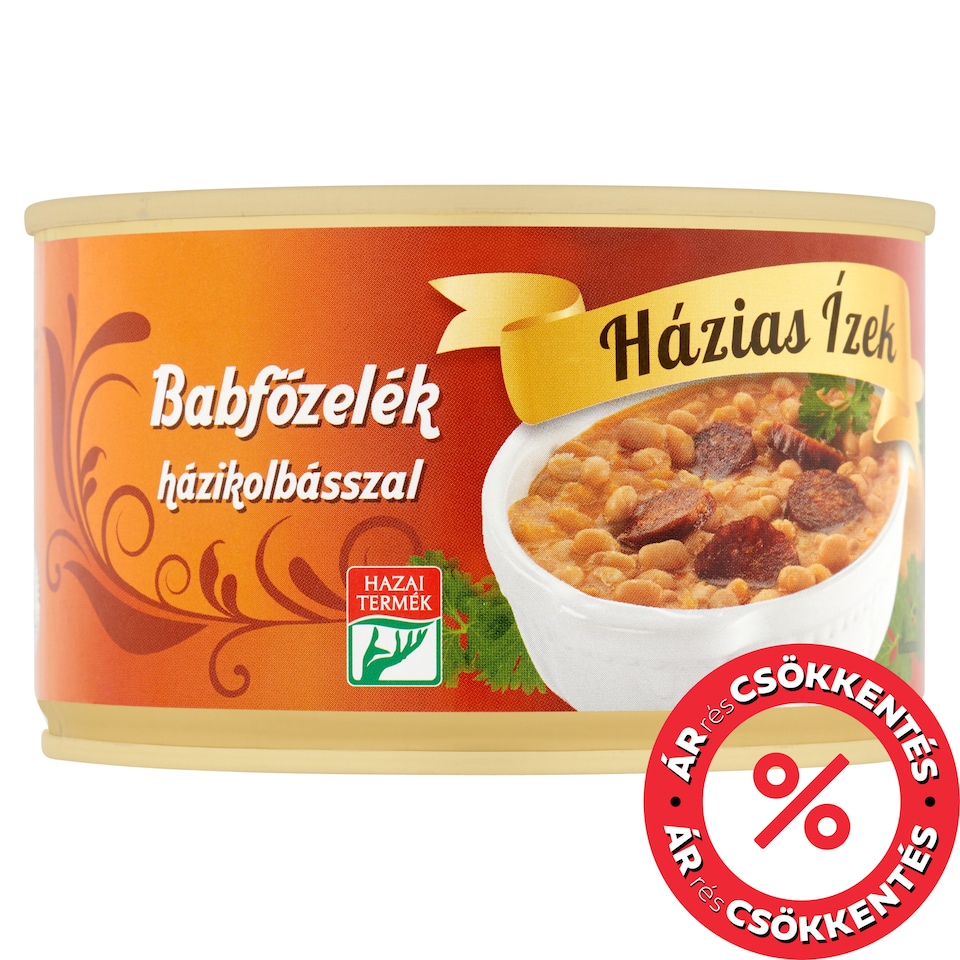 Házias Ízek Dish of Beans with Sausage 400 g
