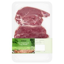 Tesco Lamb Leg Steaks 270G