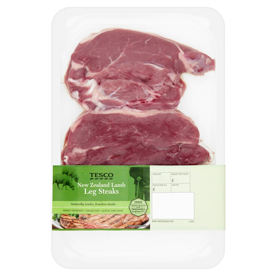 Tesco Lamb Leg Steaks 270G
