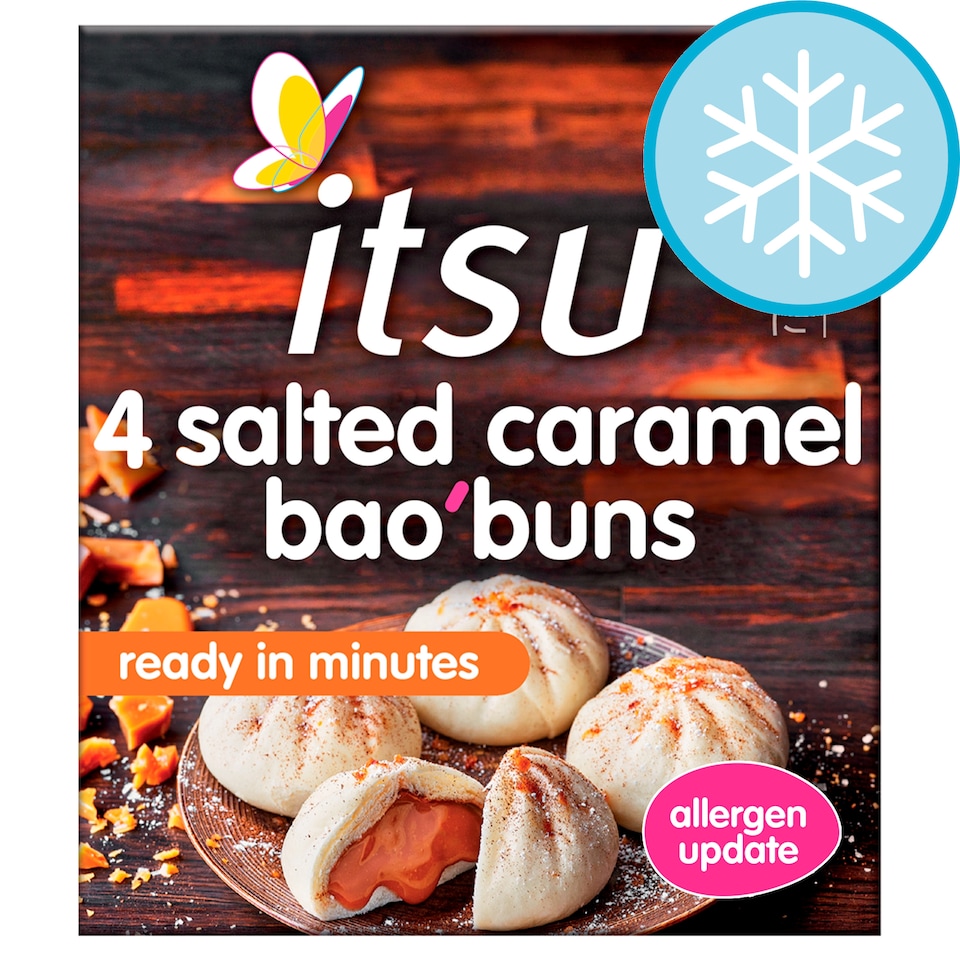 image 1 of Itsu Salted Caramel Bao Buns 4 X 45G
