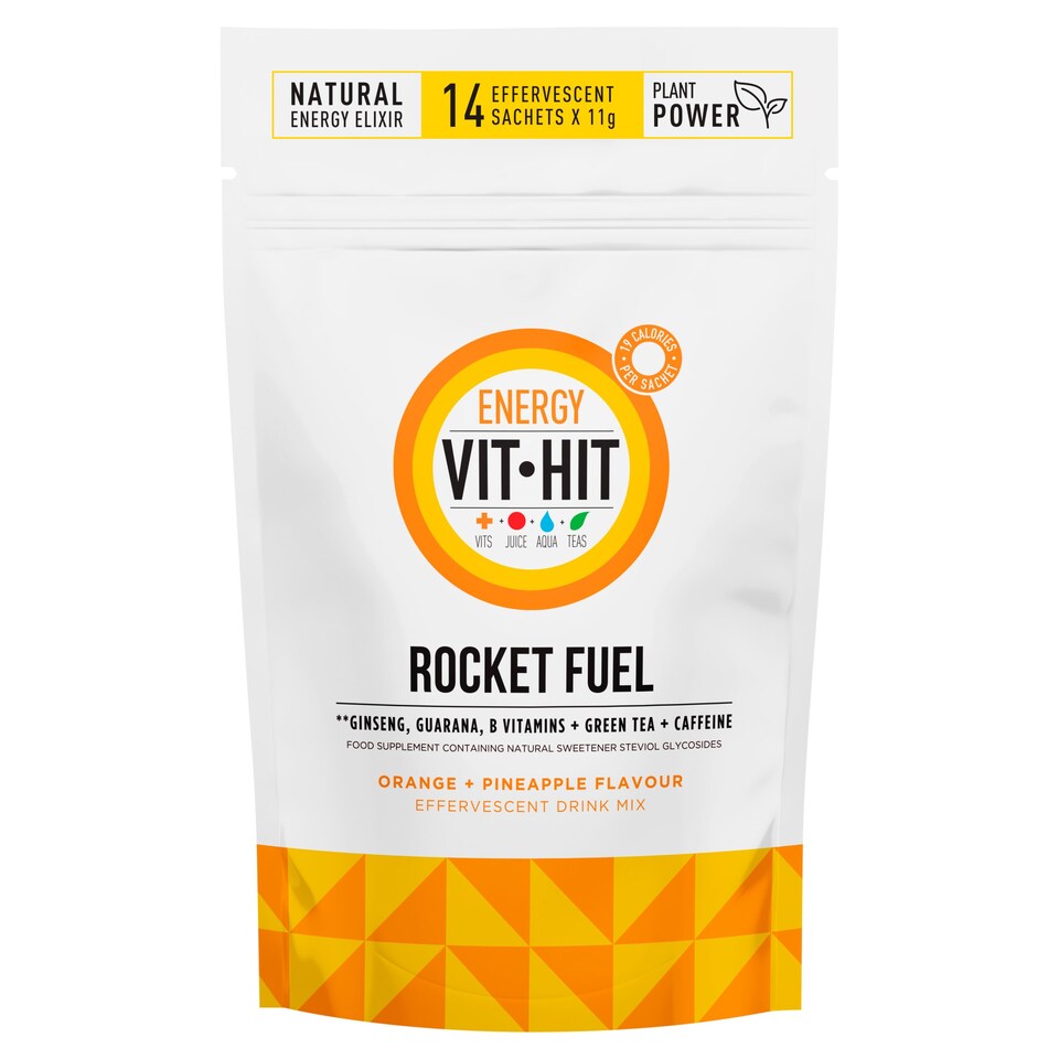 image 1 of VIT.HIT Orange +Pineapple Rocket Fuel 14 Sachets 154g