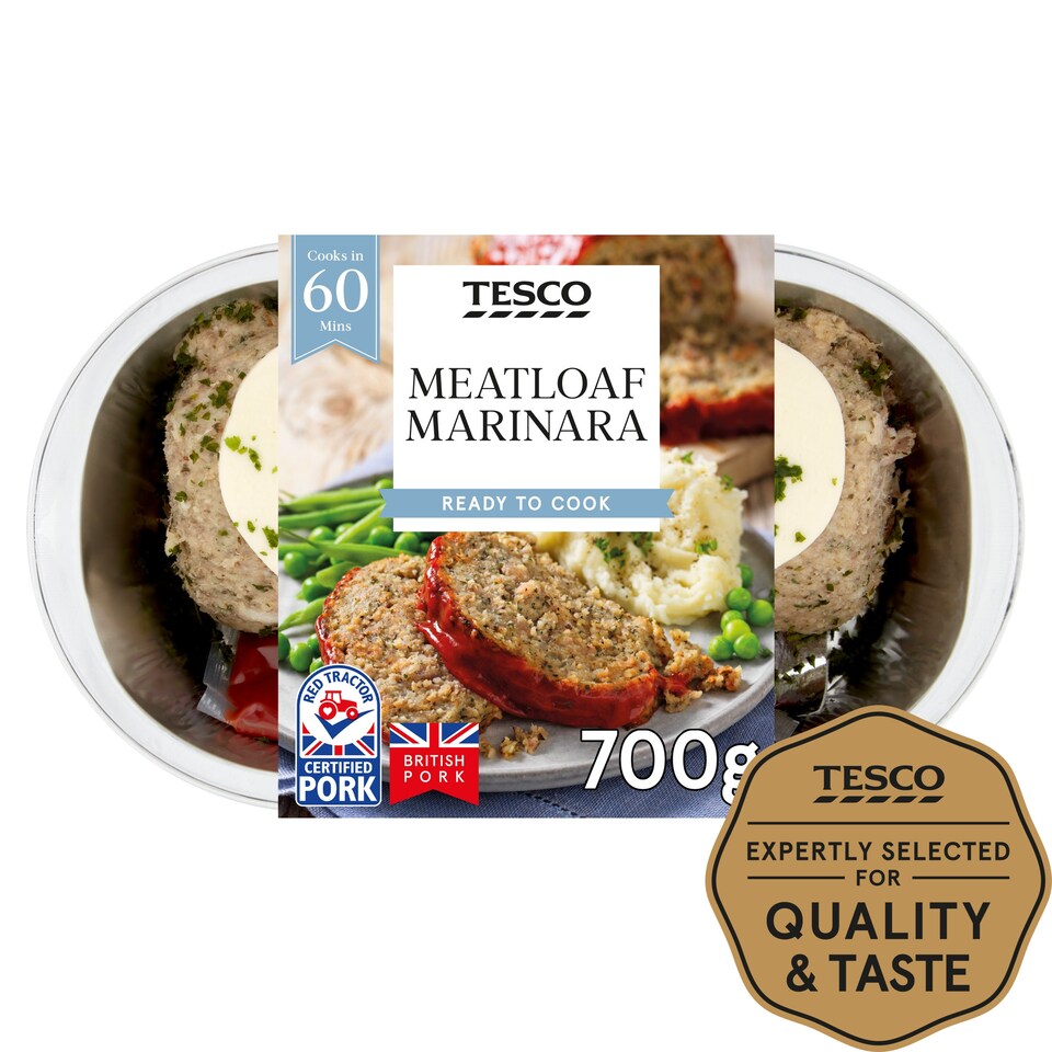 Tesco Meat Loaf Marinara 700G Tesco Groceries