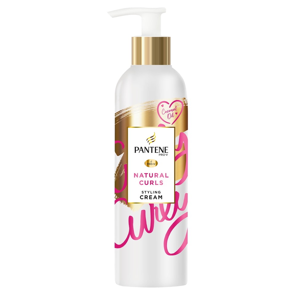 image 1 of Pantene Natural Curls Styling Hair Cream 235ml