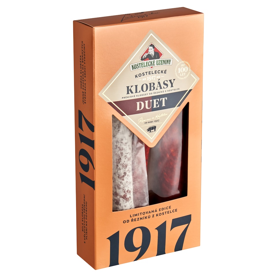 Kostelecké Uzeniny Kostelecké Sausages Duet 440g